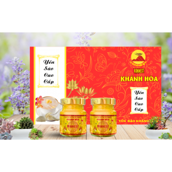 Lọ  yến sào cao cấp VANNEST Đông Trùng Hạ Thảo 40% yến - 70 ml