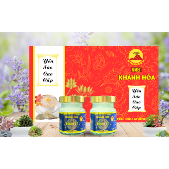 Lọ  yến sào cao cấp VANNEST Đường  phènn 40% yến - 70 ml